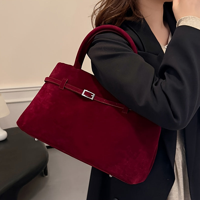 Nolla - Vintage Suede Handbag