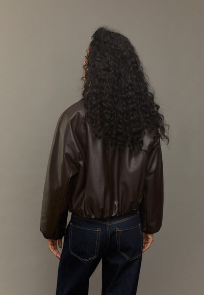 UrbanEdge™ Faux Leather Bomber