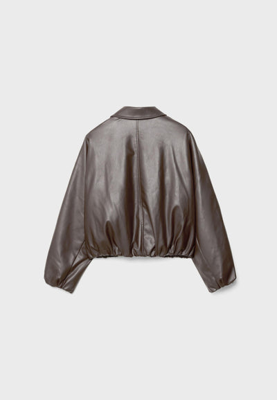 UrbanEdge™ Faux Leather Bomber