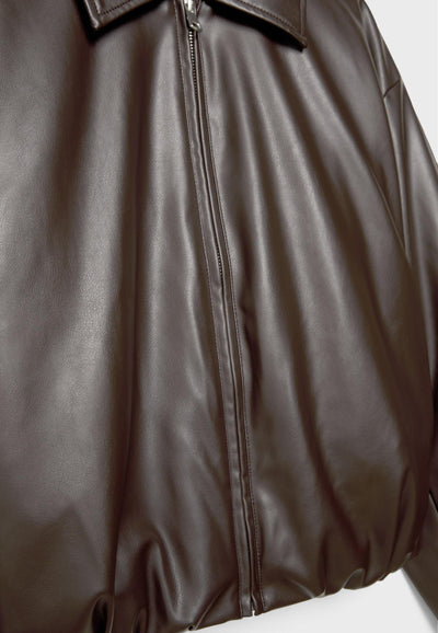 UrbanEdge™ Faux Leather Bomber