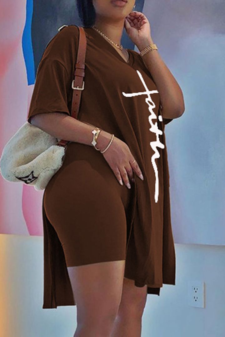 PrintLuxe™ | Women’s Two-Piece Skirt & Pants Set