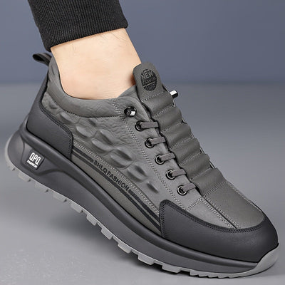 CrocStride™ Leather Sneakers