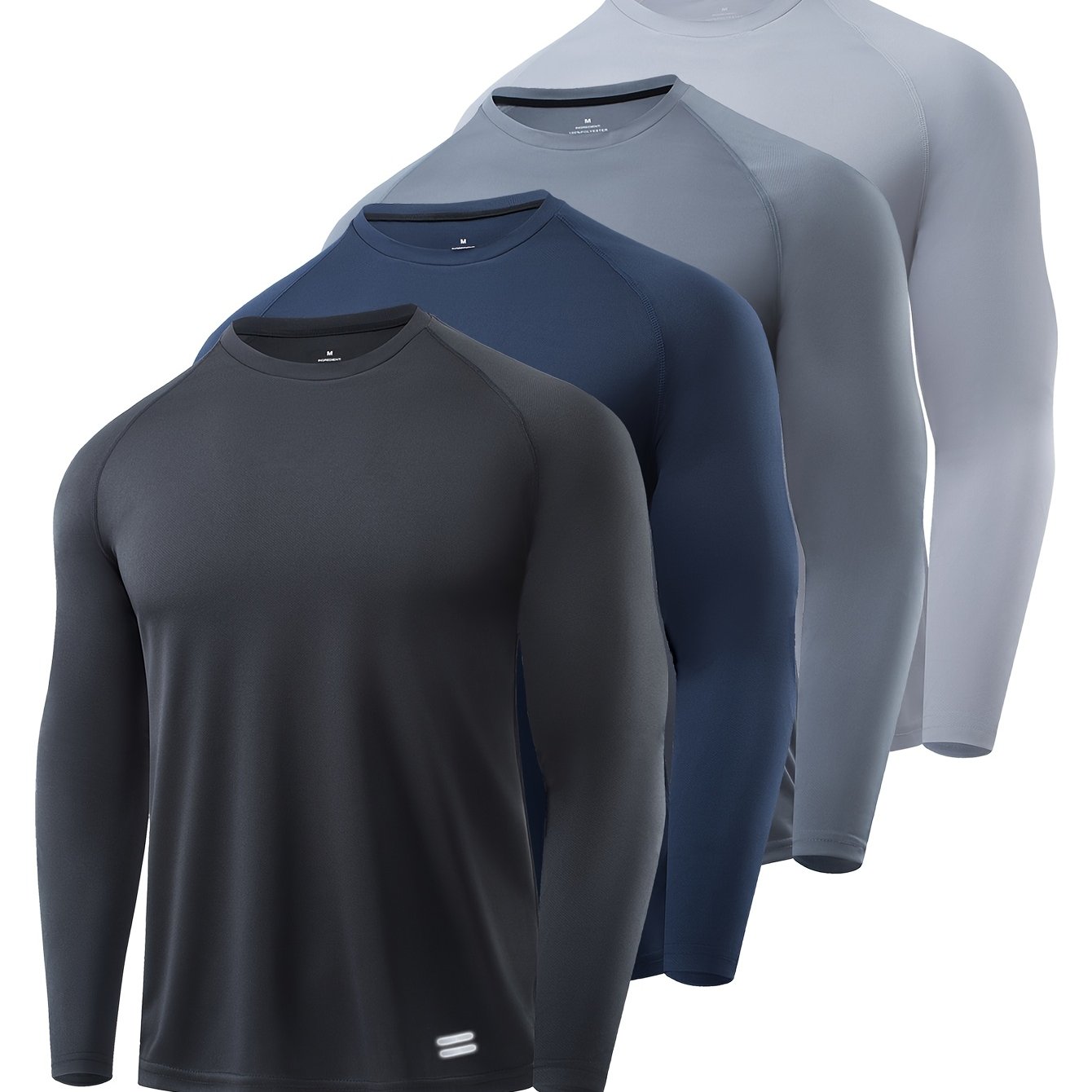FlexDry™ 4-Pack Men’s Athletic Shirts