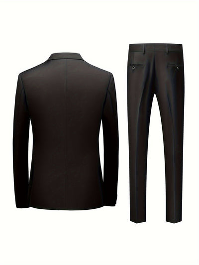 EliteGent™ 2-Piece Men's Suit Set