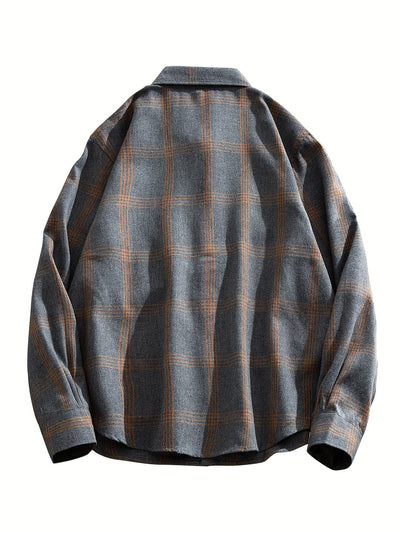 UrbanLoom™ Casual Plaid Shirt
