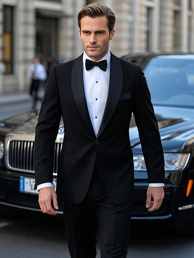 Vercello™ | Men’s 2-Piece Formal Suit Set