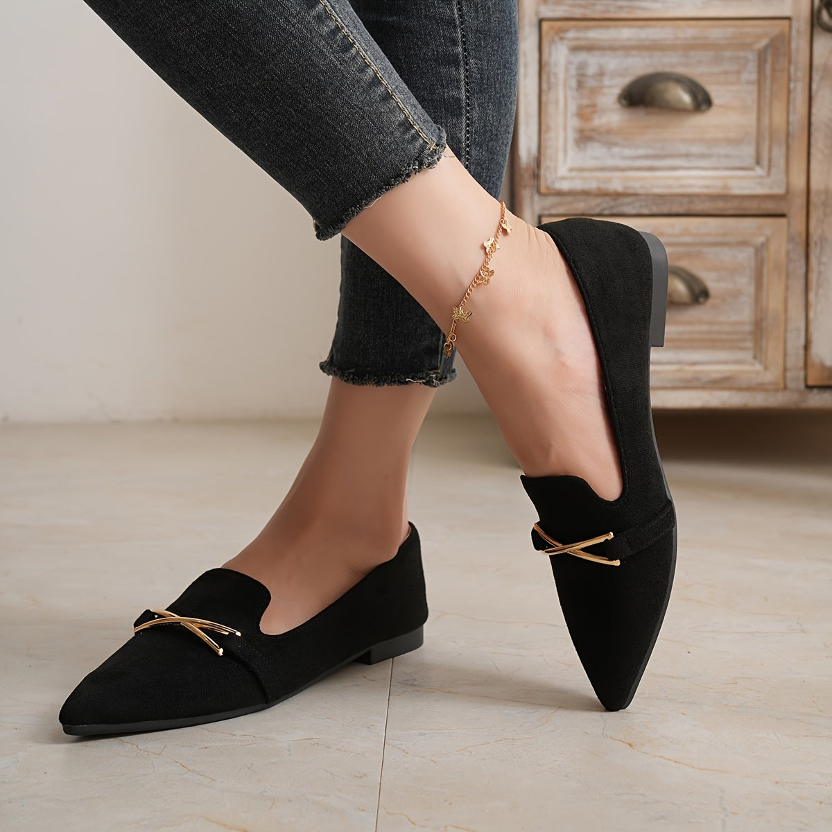 GleamStep™ Metal Accent Flats