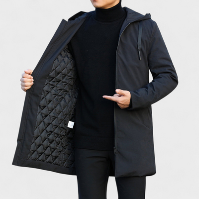 ALF – Winter Coat with Thermal Lining and Minimalist Design