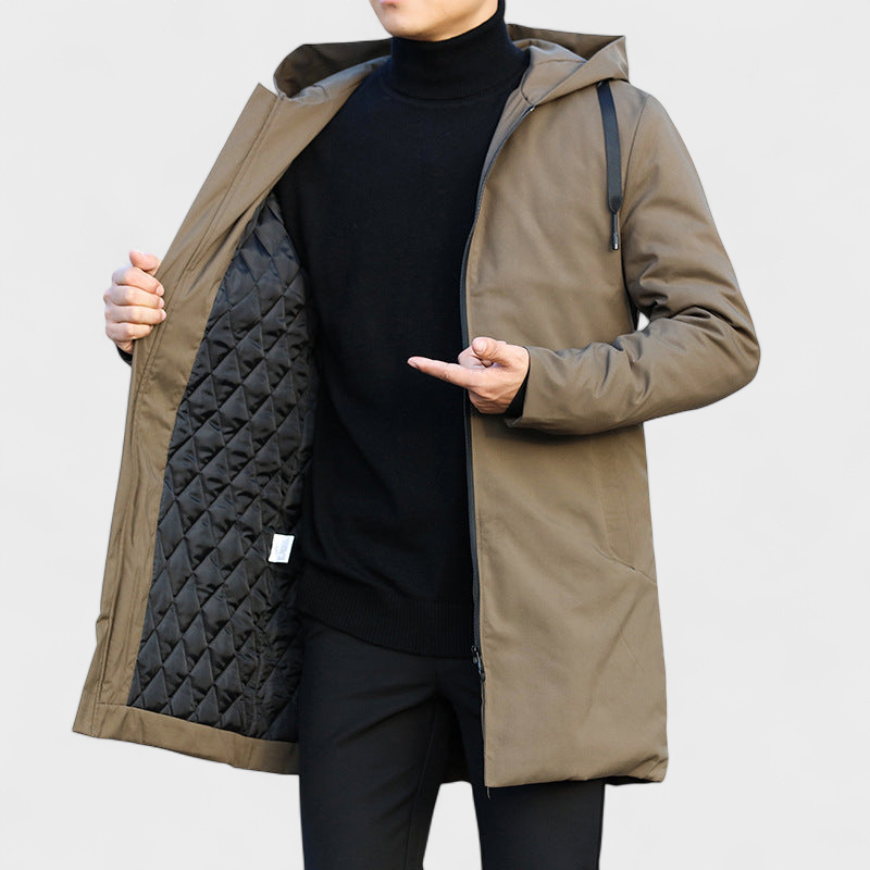 ALF – Winter Coat with Thermal Lining and Minimalist Design