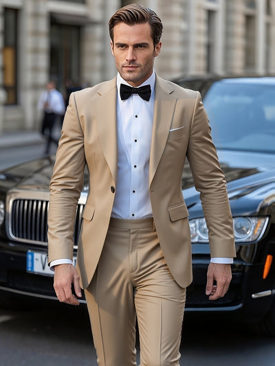 Vercello™ | Men’s 2-Piece Formal Suit Set