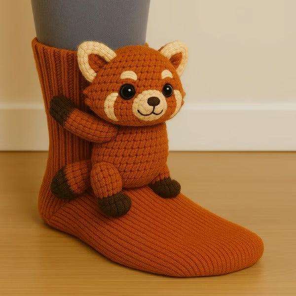Lina™ | Soft Knitted Animal Socks