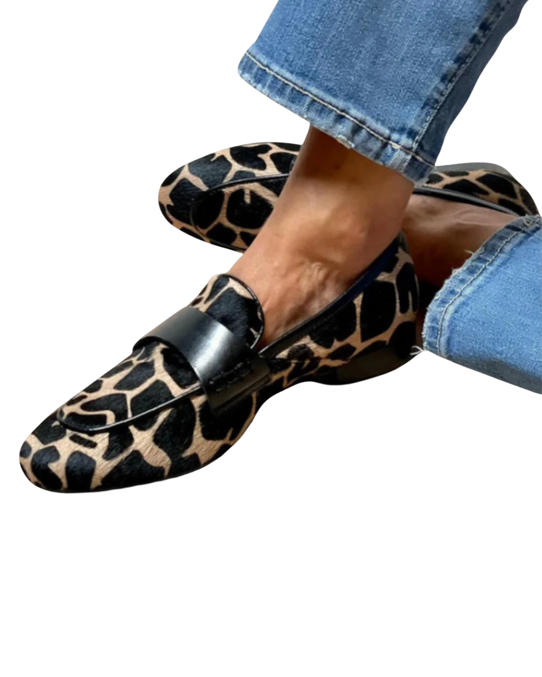 Jenna | Leopard Loafers