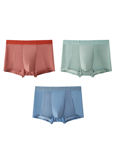 AeroCool™ | 3-Pack Men’s Antibacterial Cooling Air Trunks