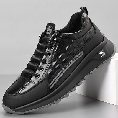 CrocStride™ Leather Sneakers