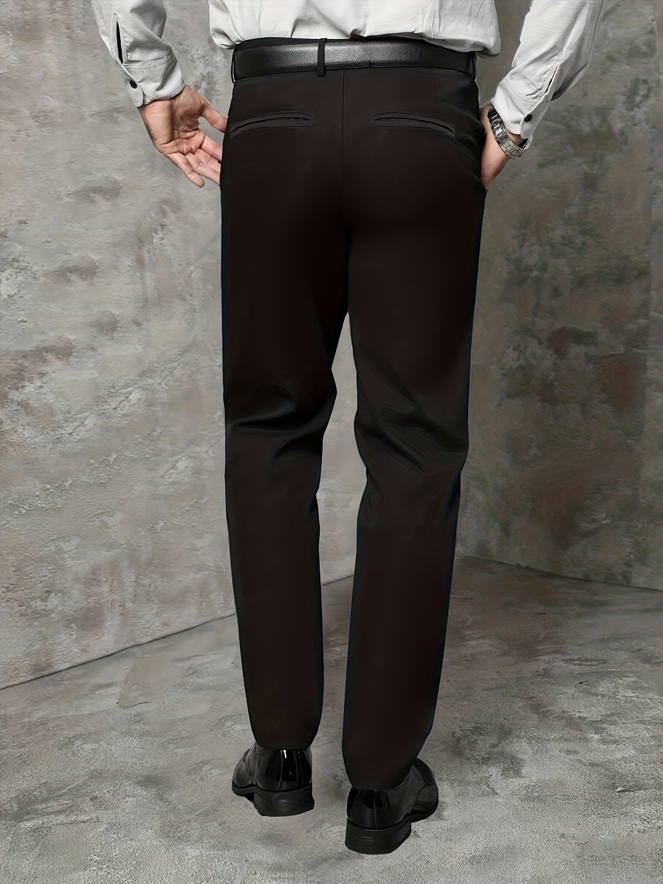 ClassicEase™ Plus-Size Men’s Suit Trousers