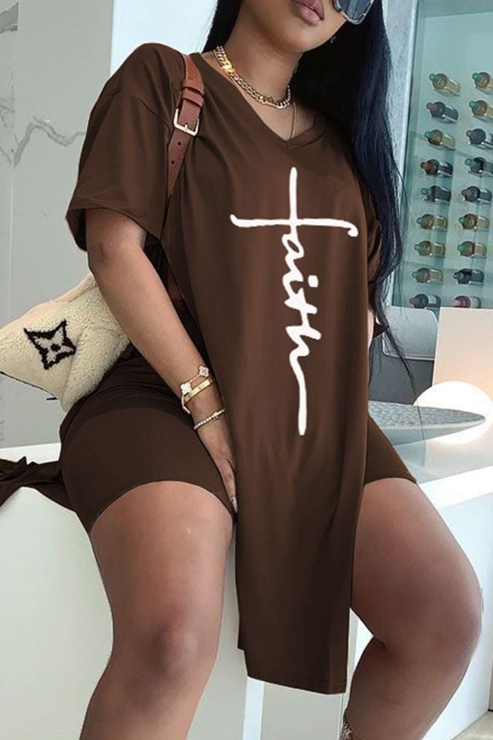 PrintLuxe™ | Women’s Two-Piece Skirt & Pants Set