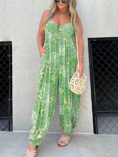 FreeFlow™ Boho Balloon Jumpsuit