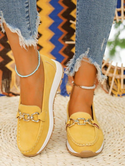 Yasim | Flat Buckle Loafers