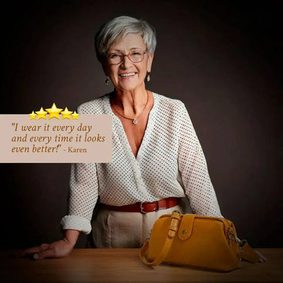 Sarah - Classic Leather Crossbody Bag for Women