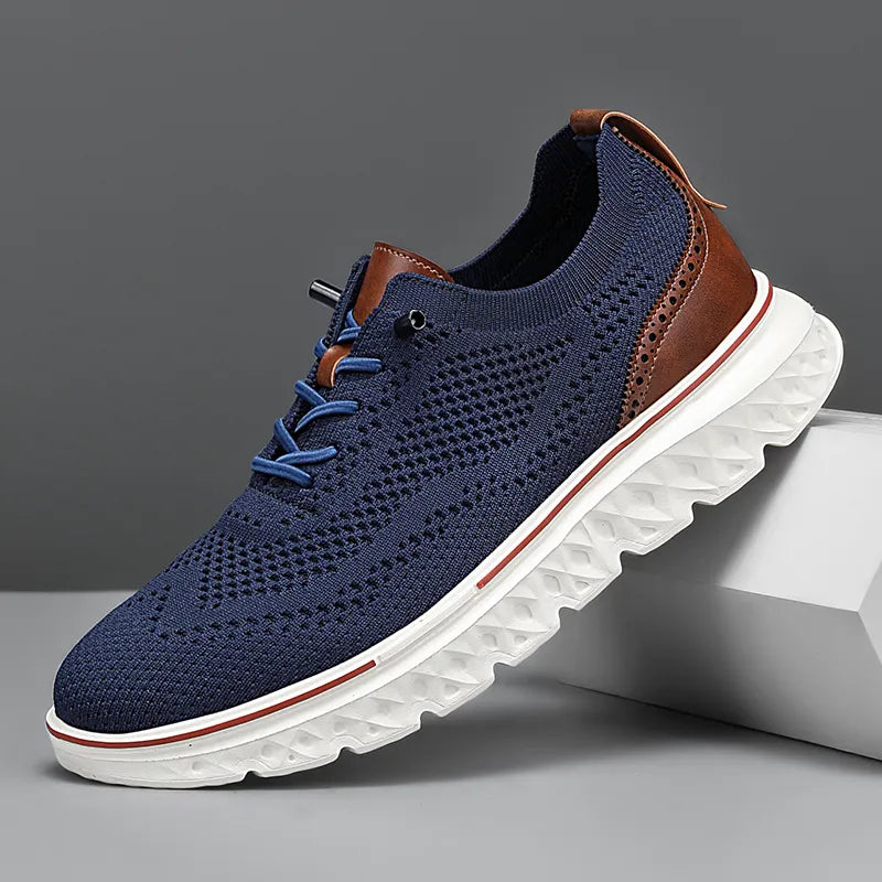 StrideEase™ Men’s Hands-Free Slip-On Oxford Sneakers