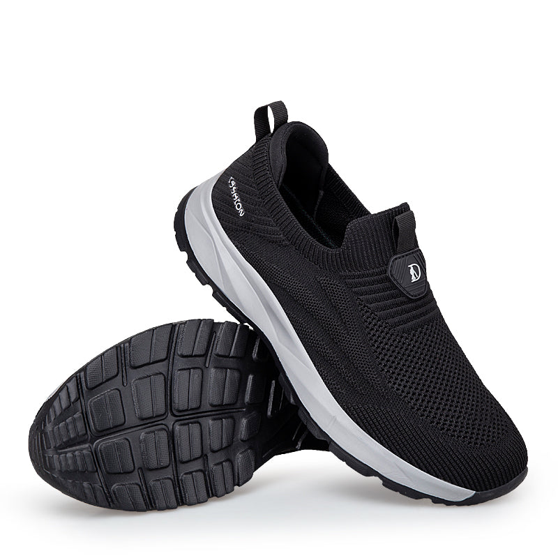 ComfyStride™ Men’s Orthopedic Slip-On Knit Sneakers