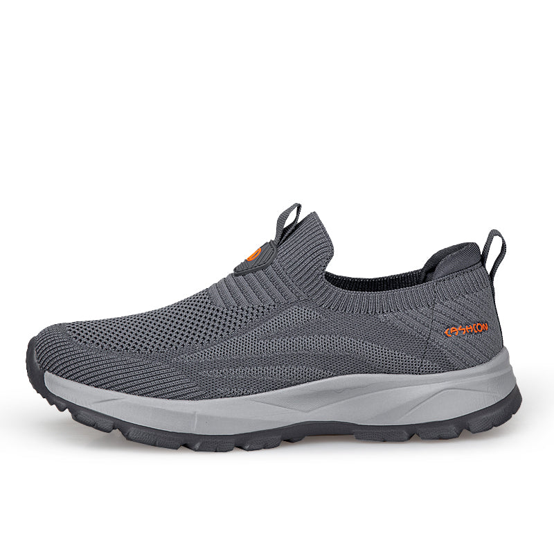 ComfyStride™ Men’s Orthopedic Slip-On Knit Sneakers
