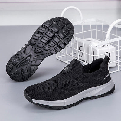 ComfyStride™ Men’s Orthopedic Slip-On Knit Sneakers
