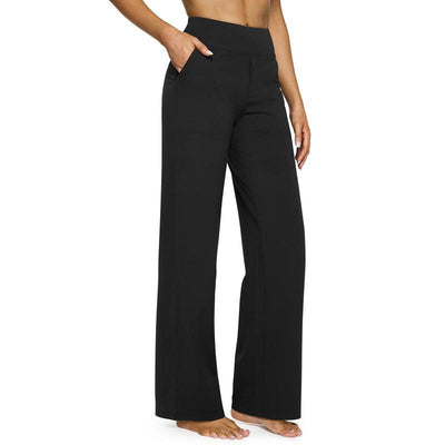 EleganceFlex™ – Women’s High-Waist Wide Leg Pants