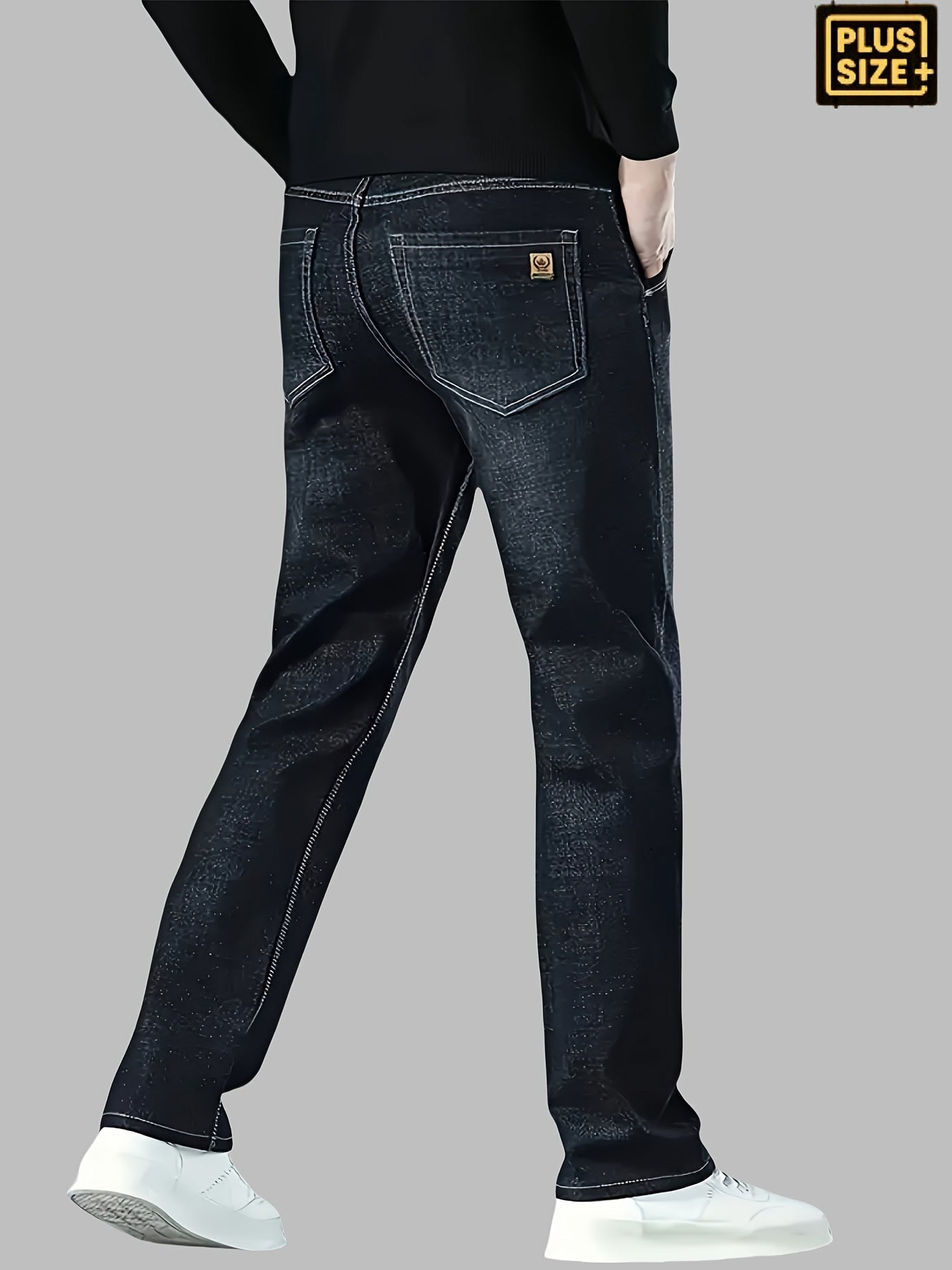 FlexEase™ Plus-Size Straight-Leg Pants