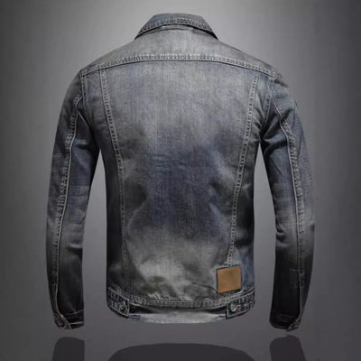Radeko | Men’s Slim Fit Denim Jacket