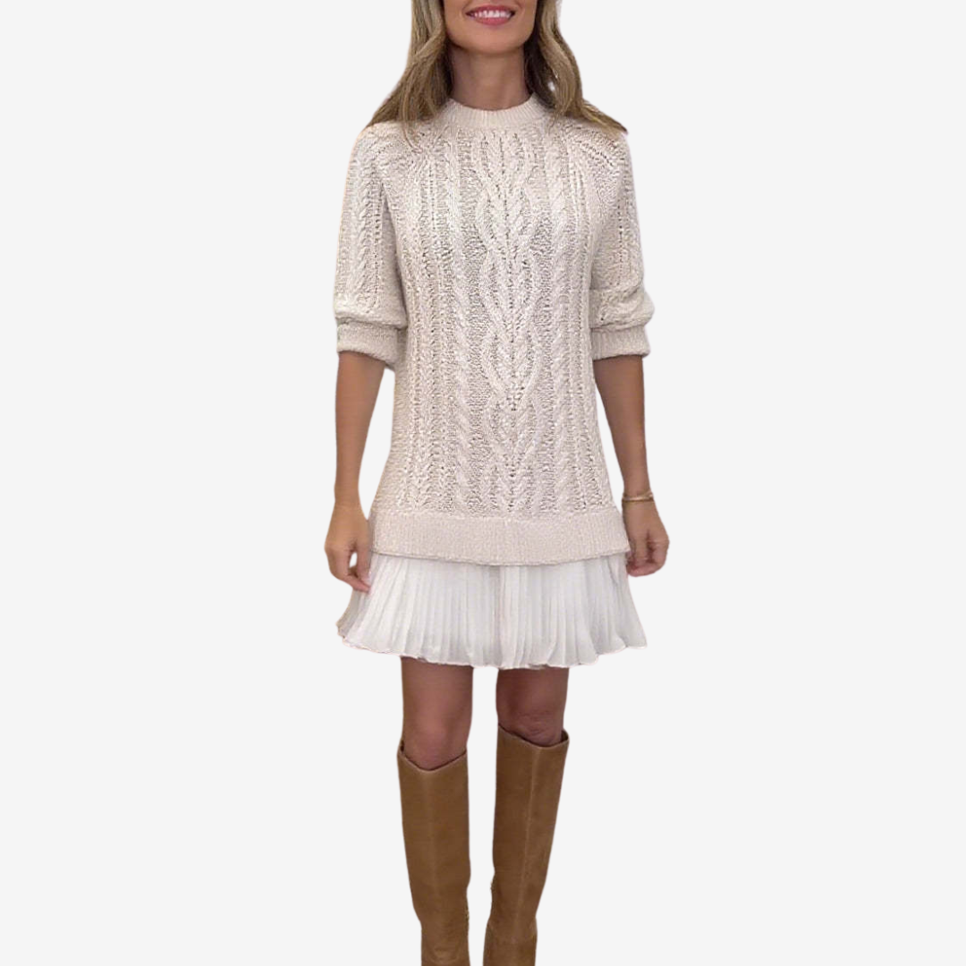 NovaLuxe™ | Knit Sweater Dress