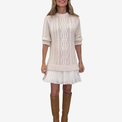 NovaLuxe™ | Knit Sweater Dress