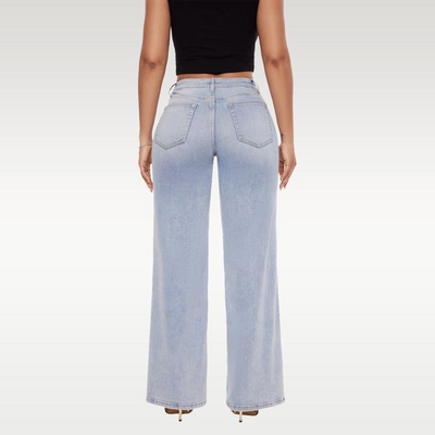 Breylen™ Wide-Leg Stretch Jeans