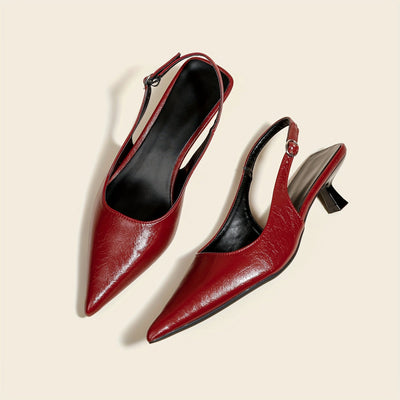 ModeStep™ Pointed Slingback Heels