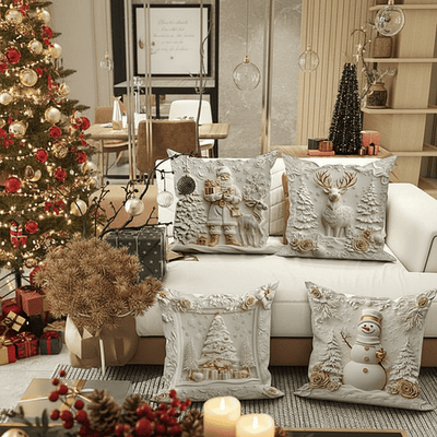 CozyFest™ | Christmas-Themed Decorative Pillow Cover