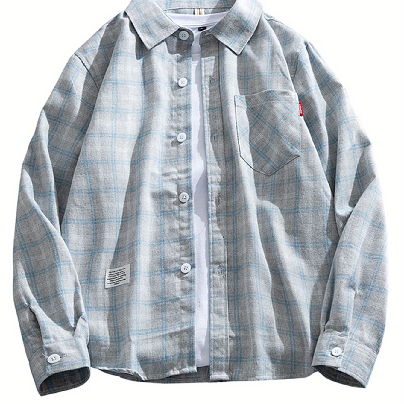 UrbanLoom™ Casual Plaid Shirt