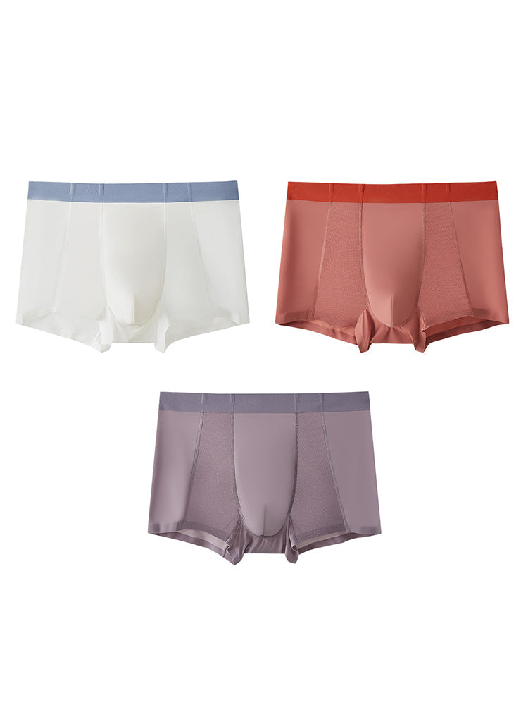 AeroCool™ | 3-Pack Men’s Antibacterial Cooling Air Trunks