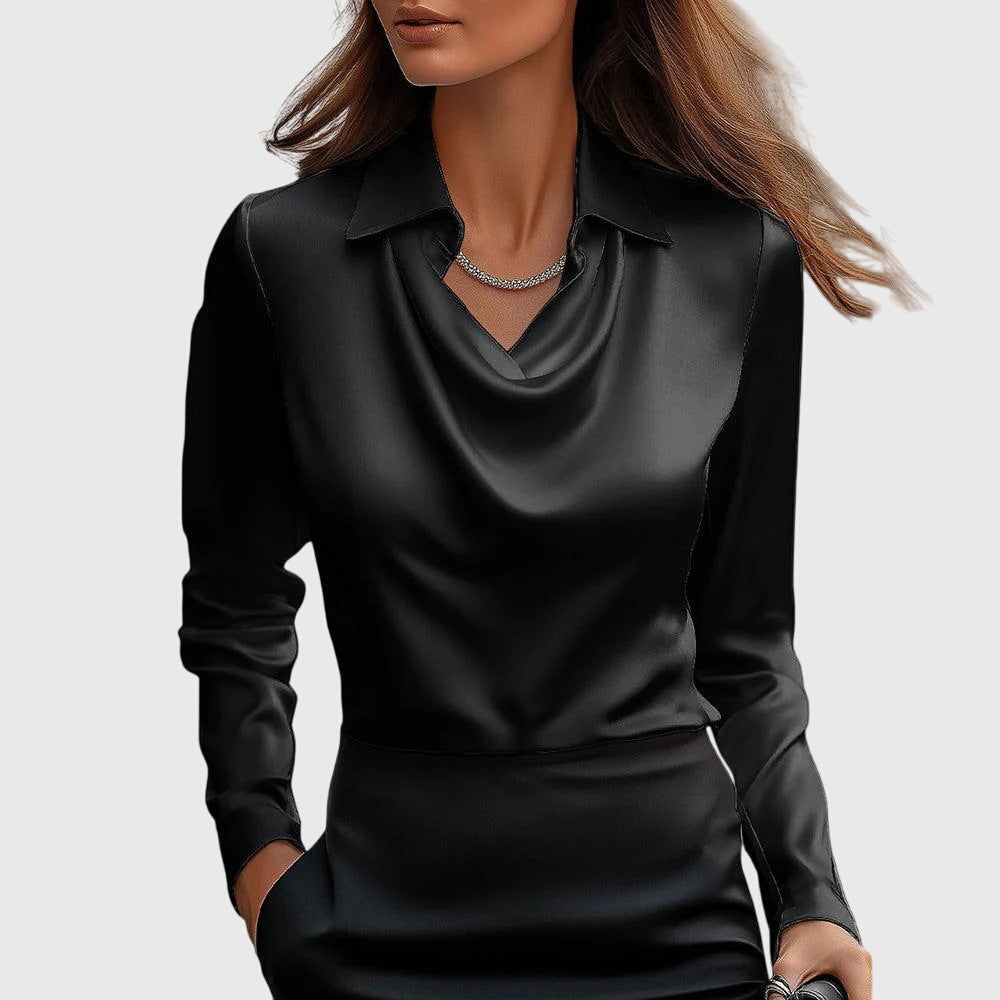 Brooklyn™ | Elegant Satin Blouse
