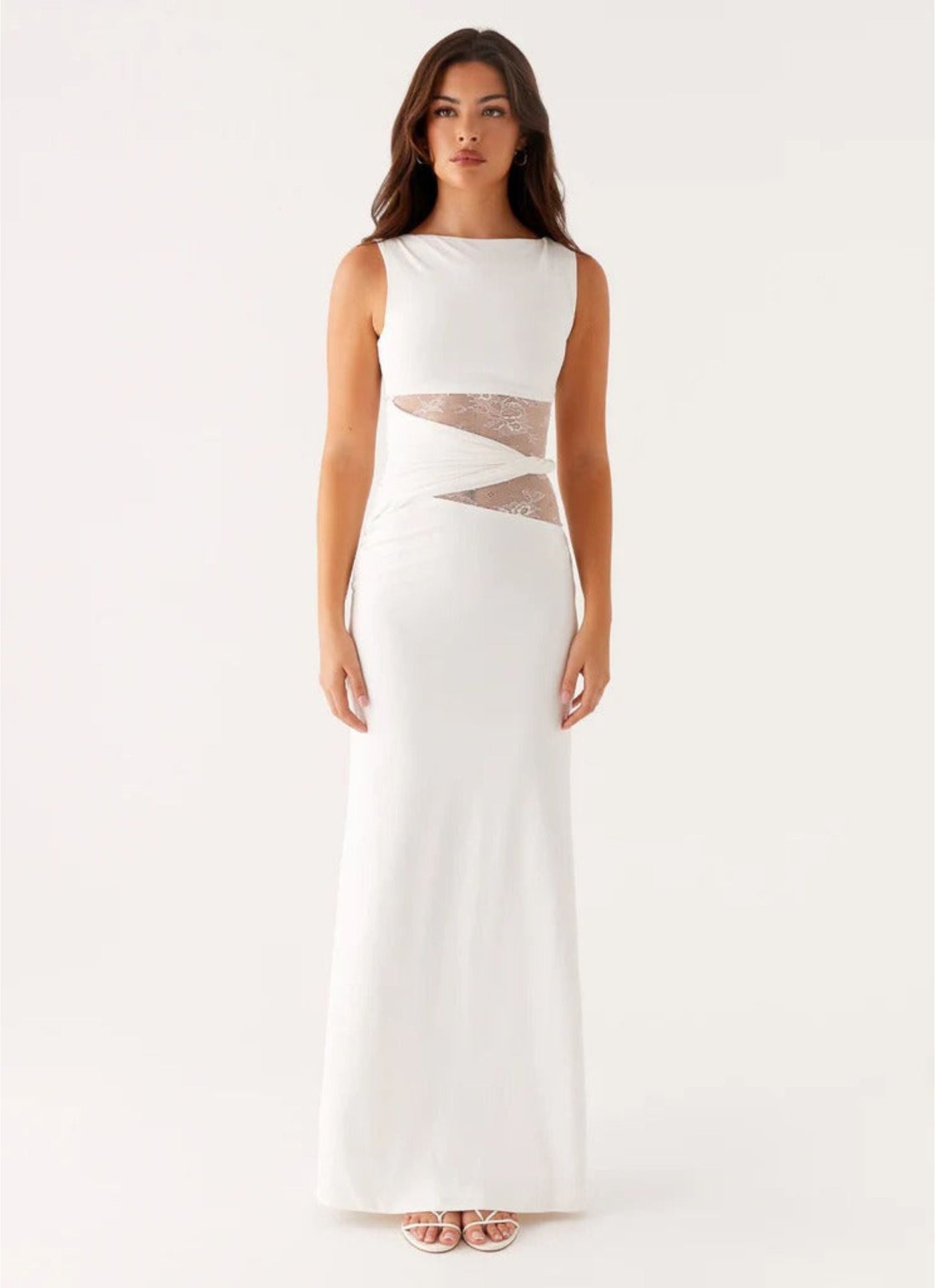 Leni™ | Figure-Flattering Maxi Dress with Cutouts