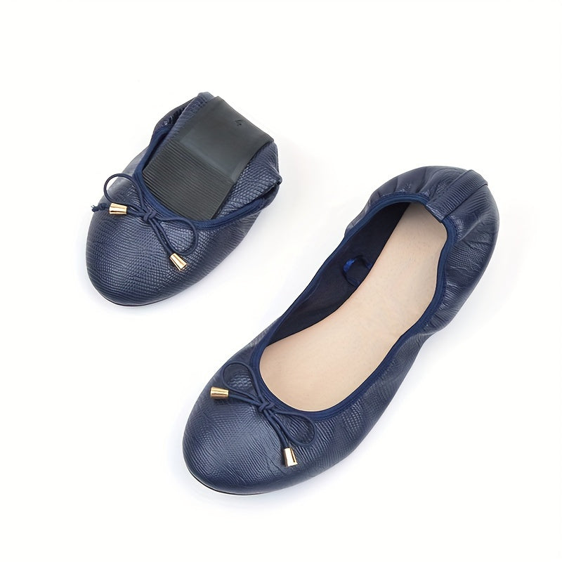 BlissBow™ Soft Sole Flats