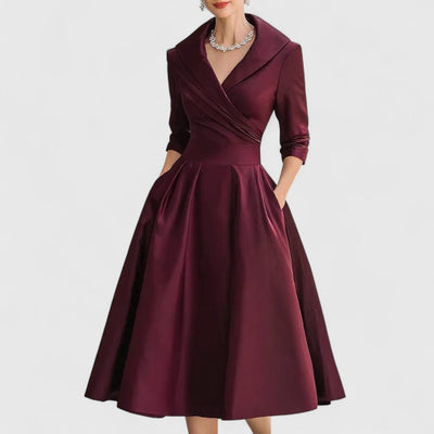 Marley Quinn™ | Elegant Midi Dress