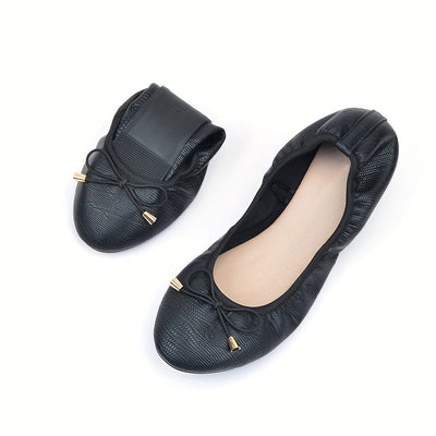 BlissBow™ Soft Sole Flats