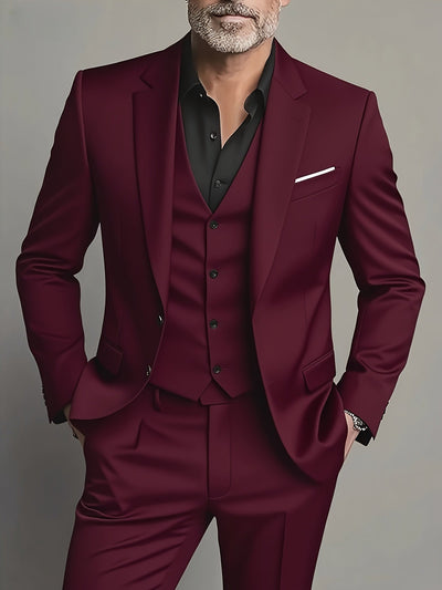 Aurelian™ | Men’s Premium 3-Piece Formal Suit Set