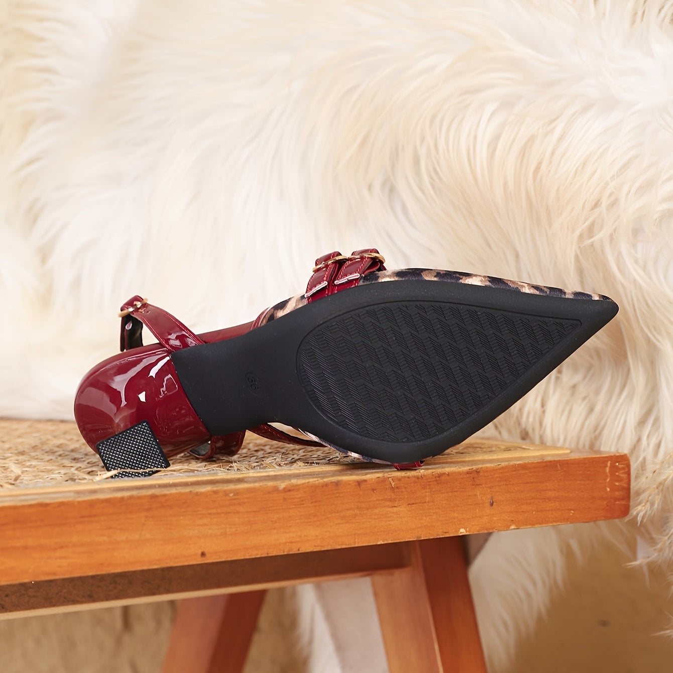 FelineCharm™ Leopard Print High Heels