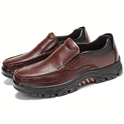 HeritageStride™ Leather Slip-On Dress Shoes
