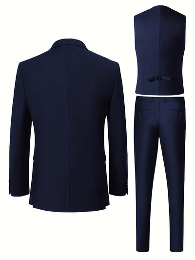 PowerElegance™ 3-Piece Plus-Size Suit Set