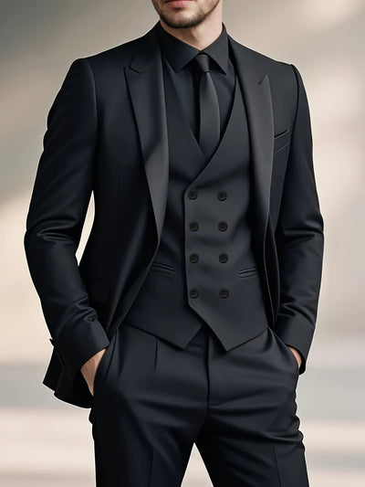 RegalForm™ | Men's 3-Piece Classic Suit Set