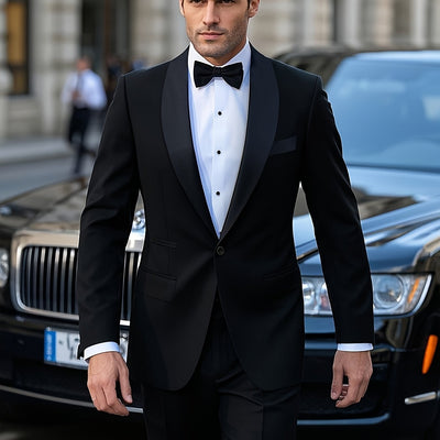 Vercello™ | Men’s 2-Piece Formal Suit Set