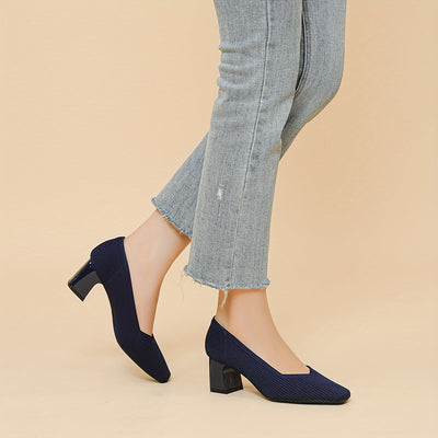 Marie™ – Comfortable Block Heel Pumps for All-Day Pain-Free Support