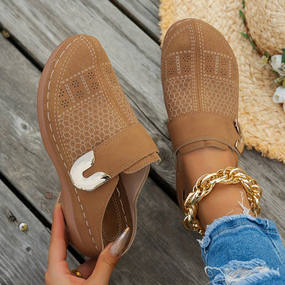 StrideUp™ Casual Wedges